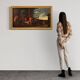 Italian painting Bamboccianti genre scene