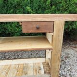 Wooden workbench