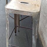 Set of 6 metal stools