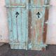 Paire de volets bois vert