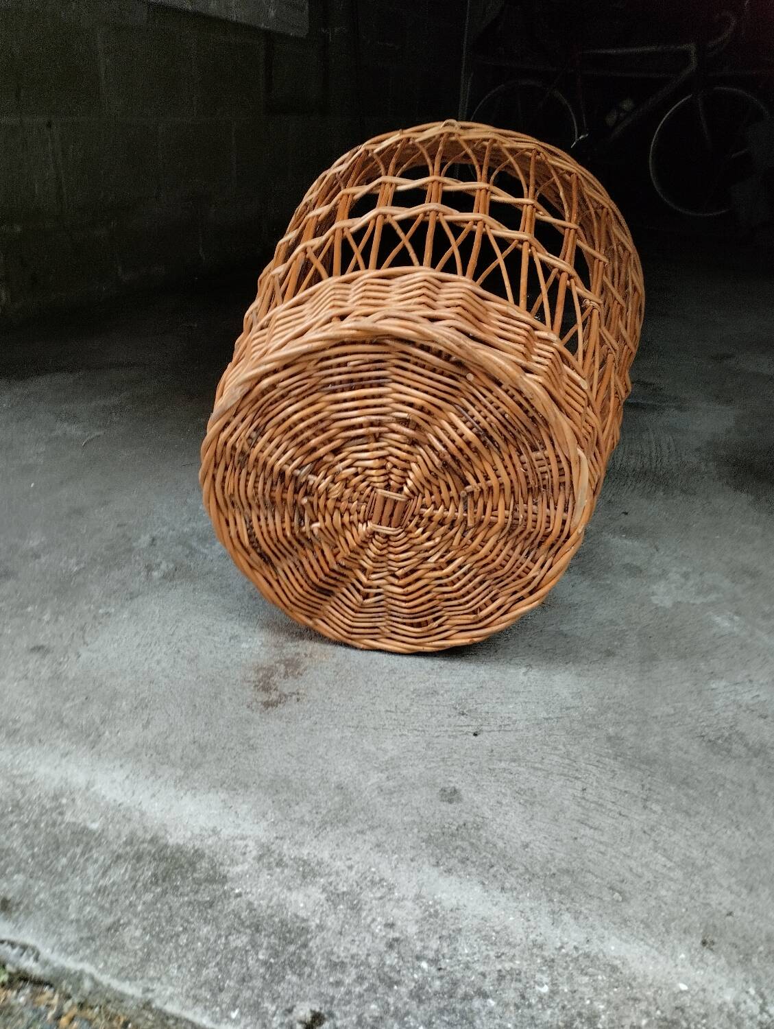 Large wicker basket