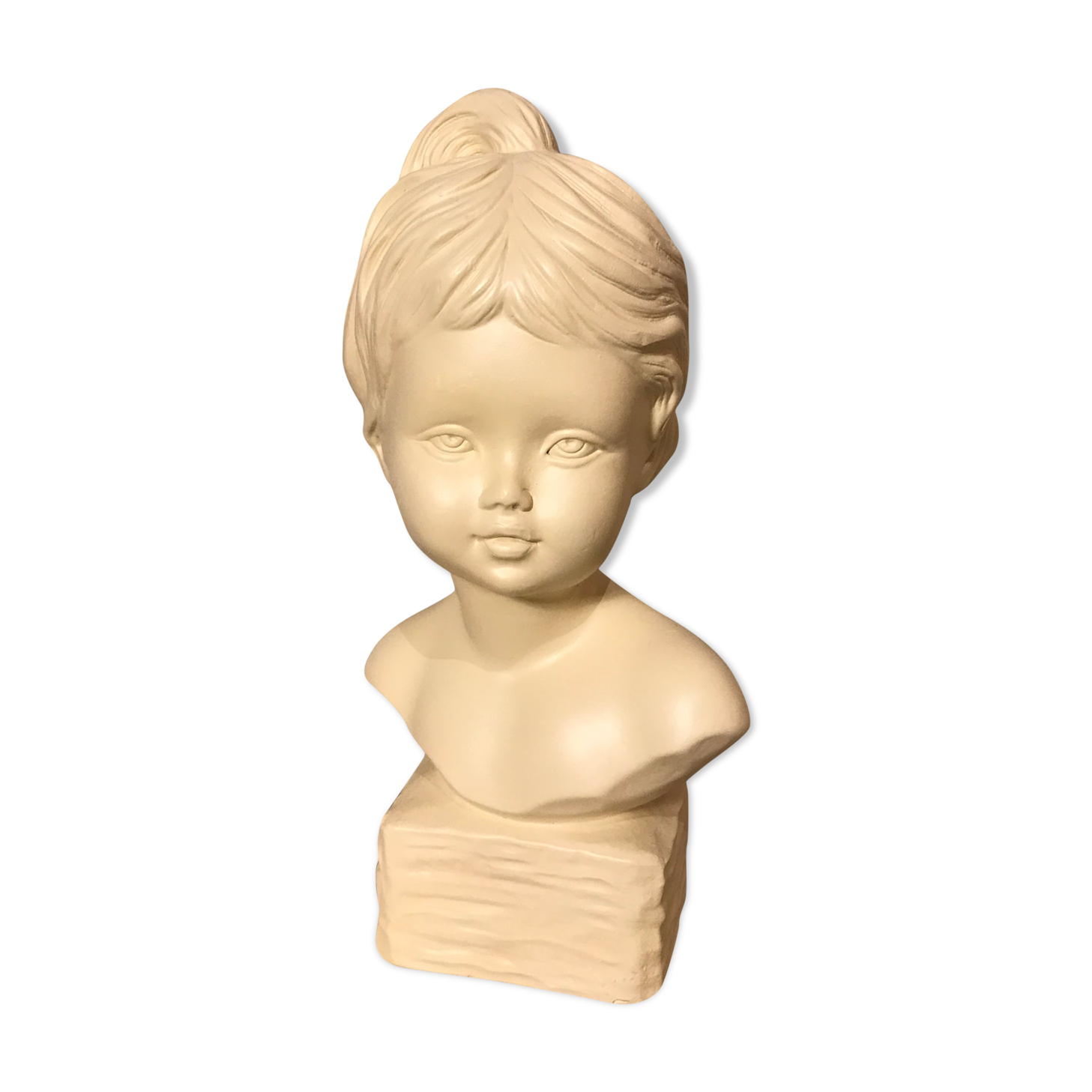 Bust sculpture child child plaster