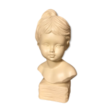 Bust sculpture child child plaster