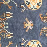 Tapis ancien européen motif chinois 192x302 cm