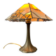 Art Deco stained glass table lamp