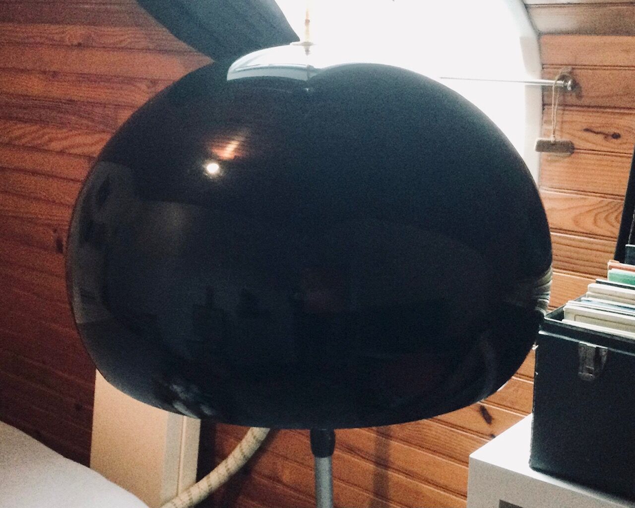 Kartell Fly pendant lamp glossy black