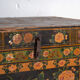 Antique chest painted in pine wood – China, around 1900