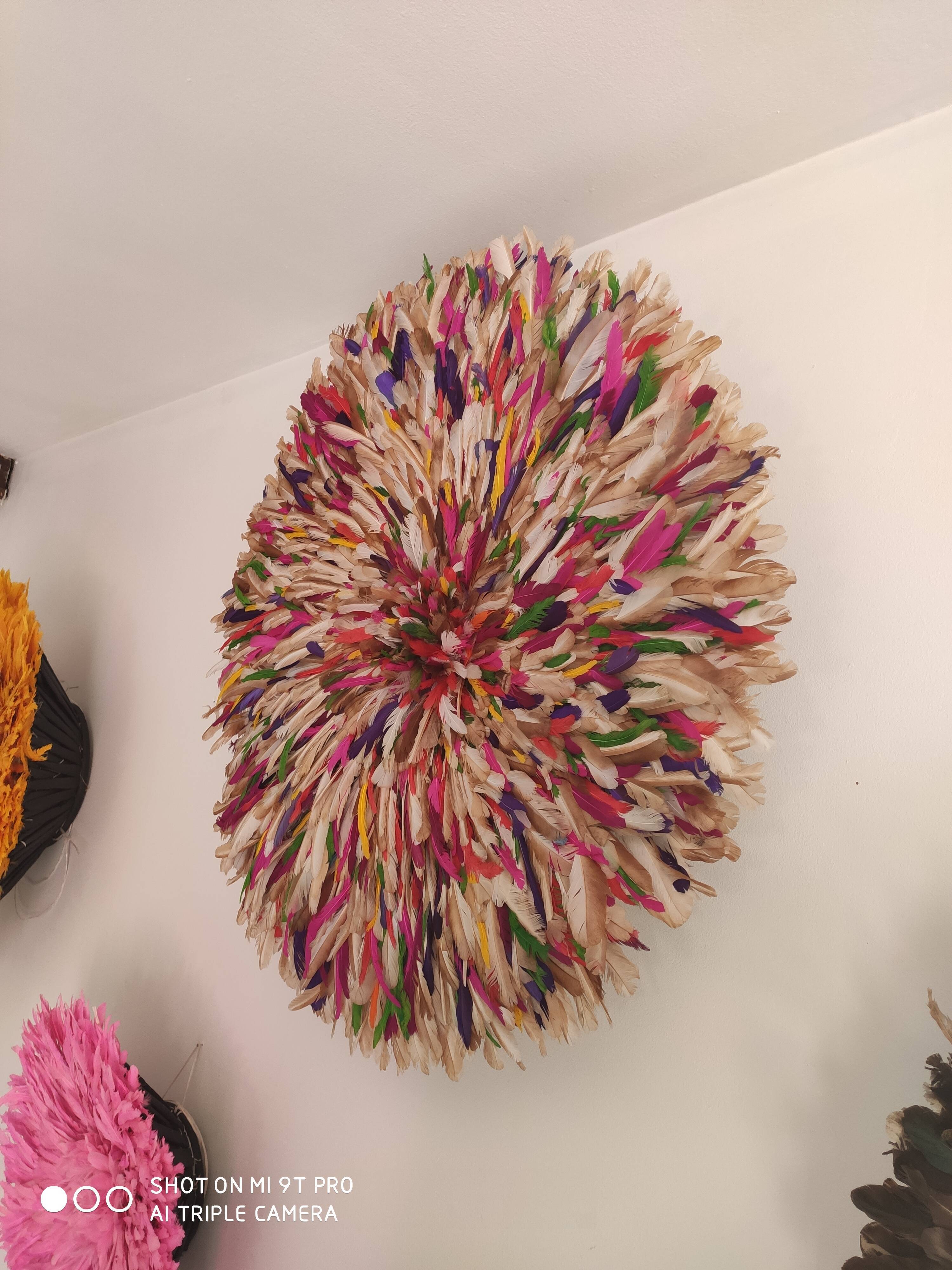 Juju hat speckled multicolored 80cm