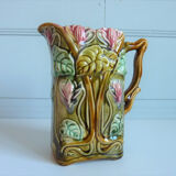 Pitcher dabbling art nouveau