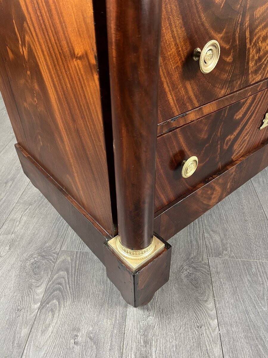 Commode Empire en acajou, XIXe siècle
