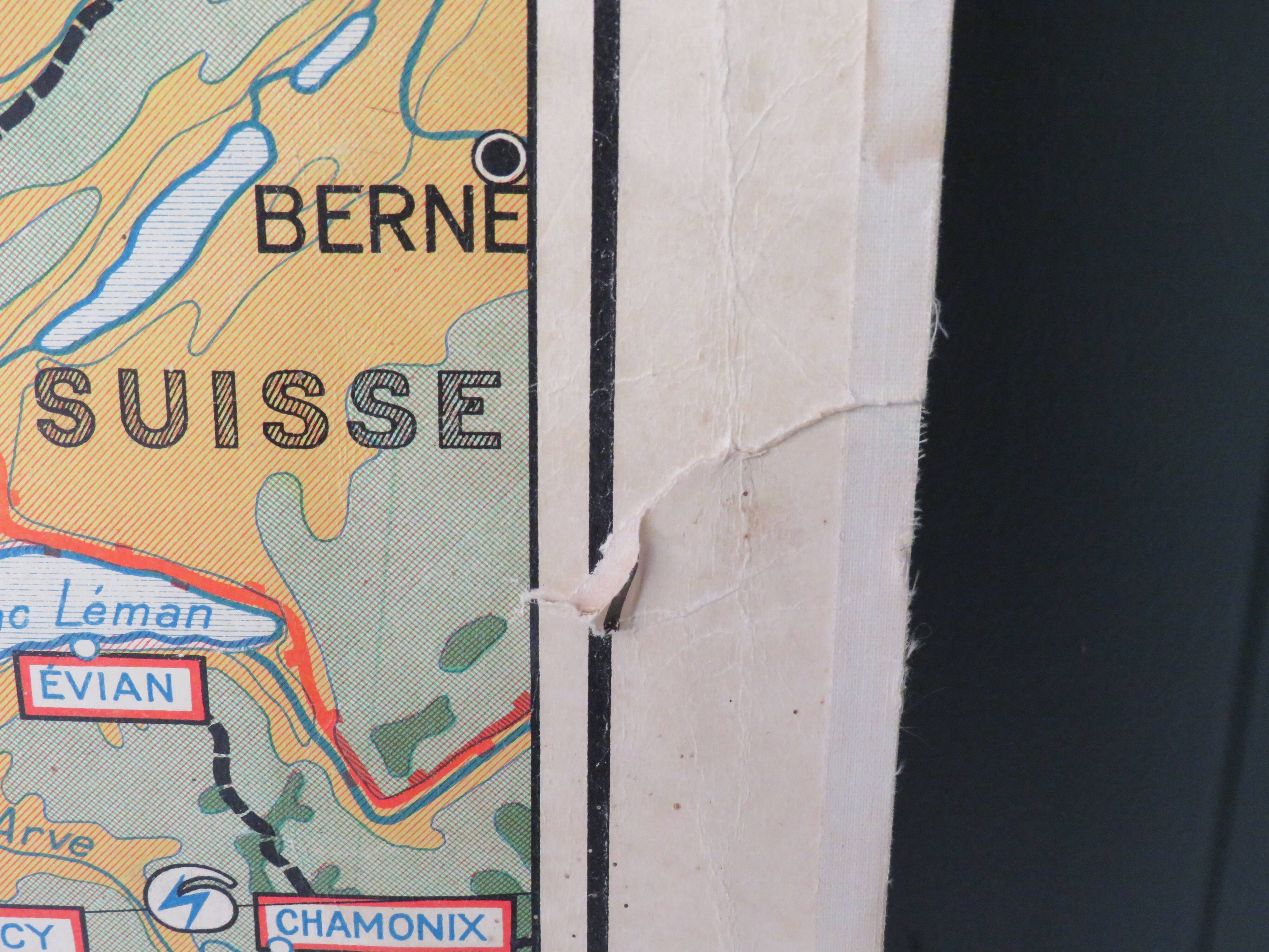 Old school map France/Paris No.48 Hatier edition