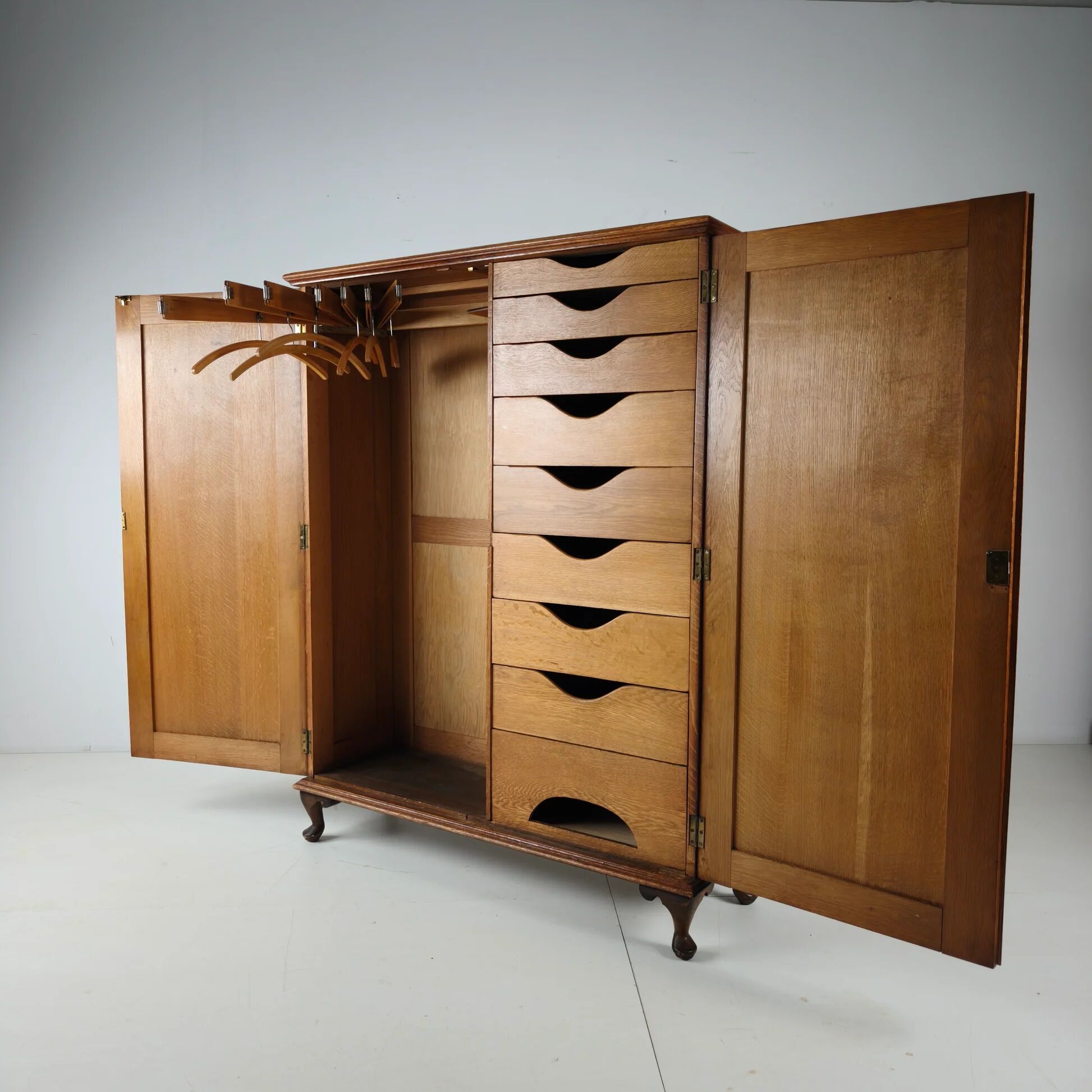 Early 20th century art deco wardrobe by Innovation Ingenuities Ltd