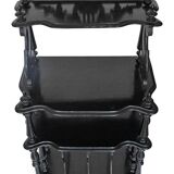 Music cabinet or sheet music cabinet in the Napoléon III style