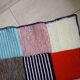 Plaid patchwork en laine