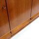 Large vintage teak highboard / high sideboard from the 1960s