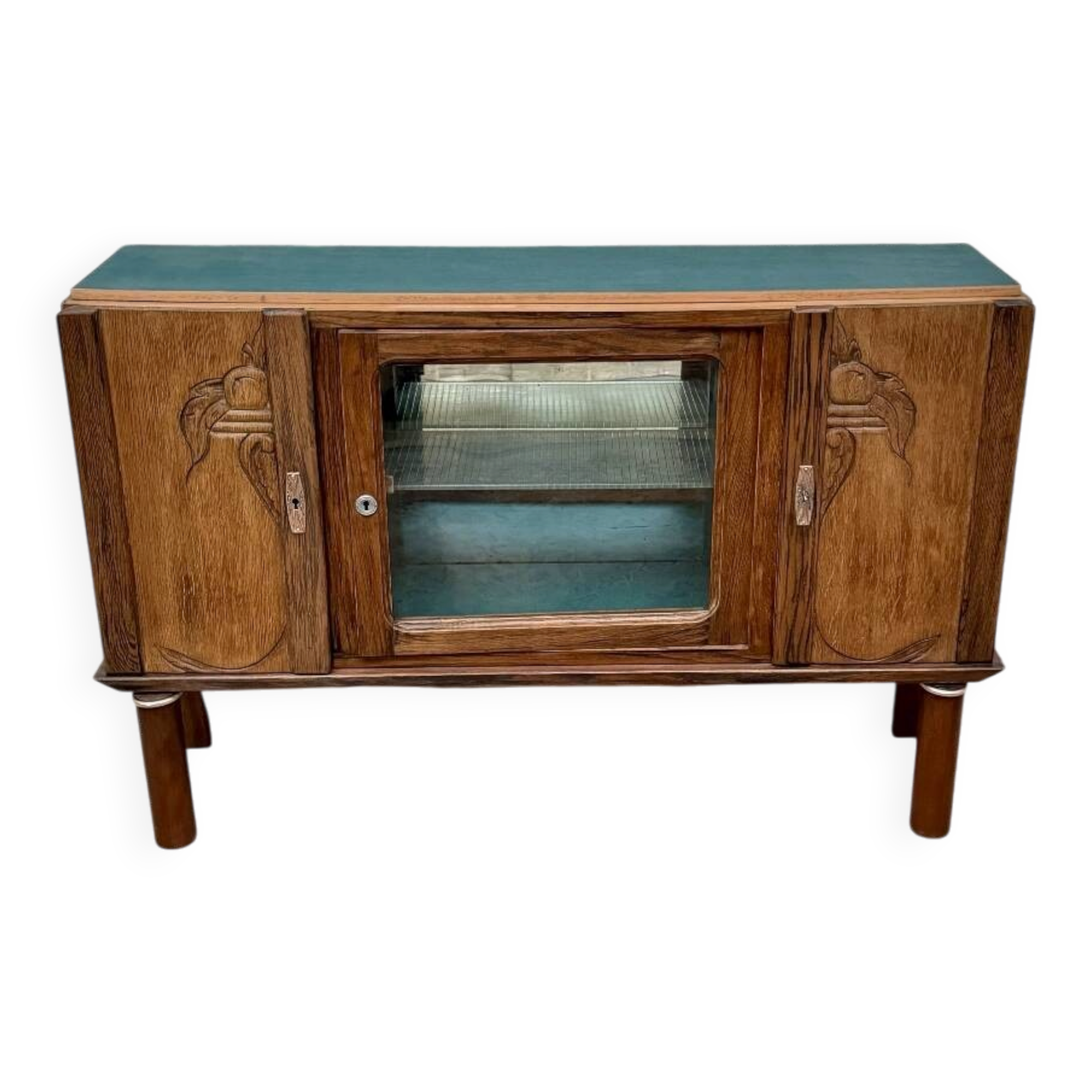 Enfilade Art Deco display cabinet