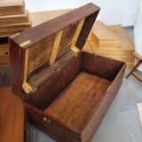 Solid mahogany chest