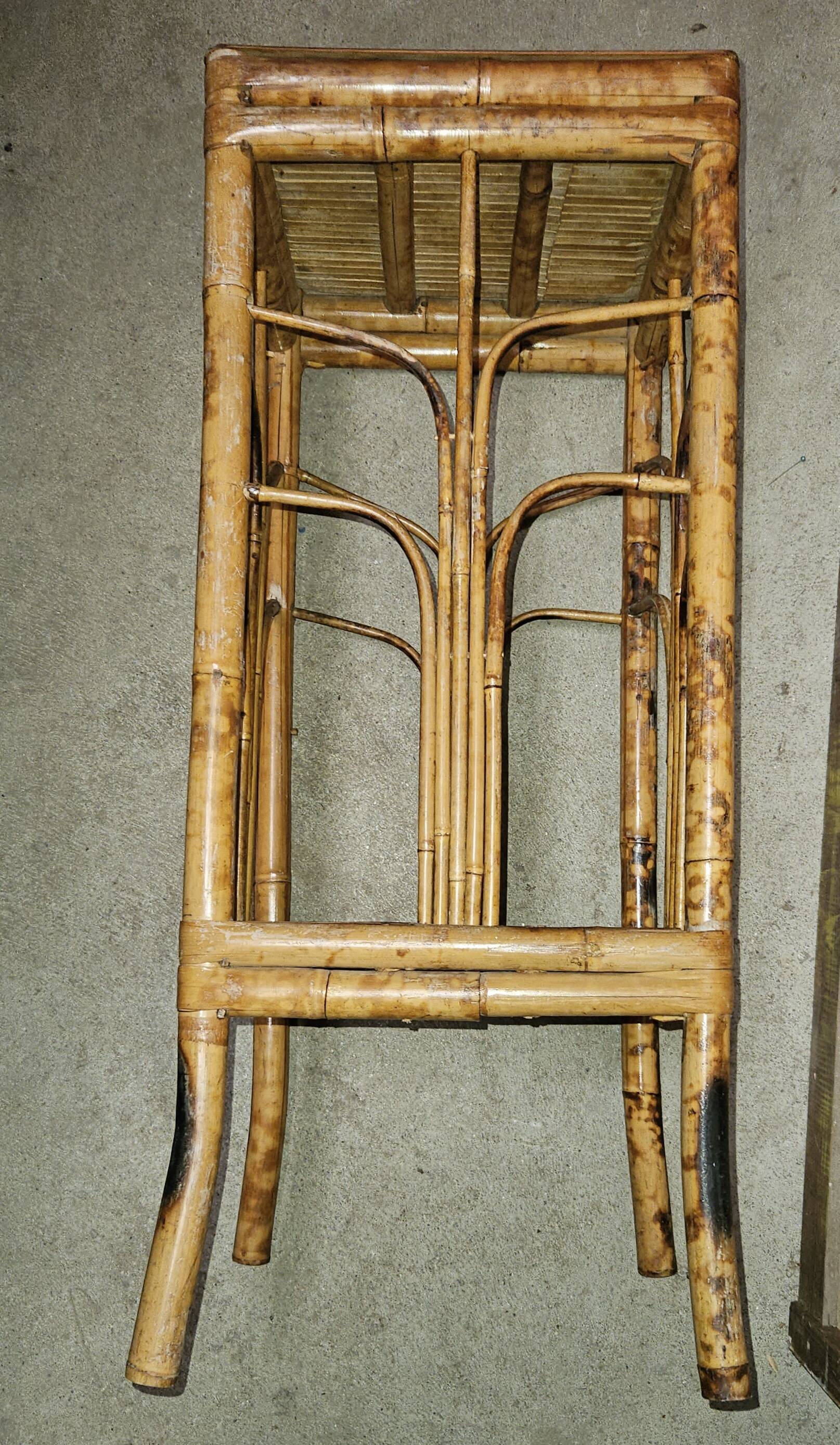 High square vintage bamboo harness