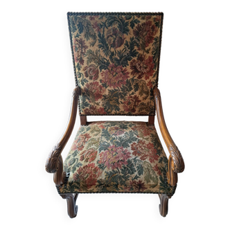 Fauteuil style Louis XIV