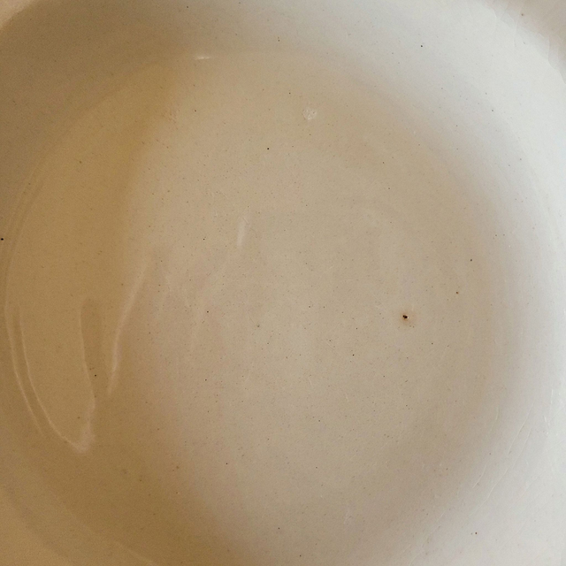 Salins R&A ironstone soup plates, Louis XVI Garland pattern