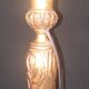 Louis XVI style gilded wooden floor lamp