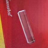 Set of Baccarat crystal knife holders