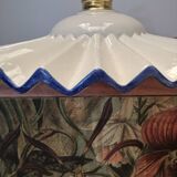 Vintage serrated pendant light