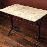 Former top bistro table marble