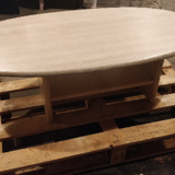 Table basse en travertin