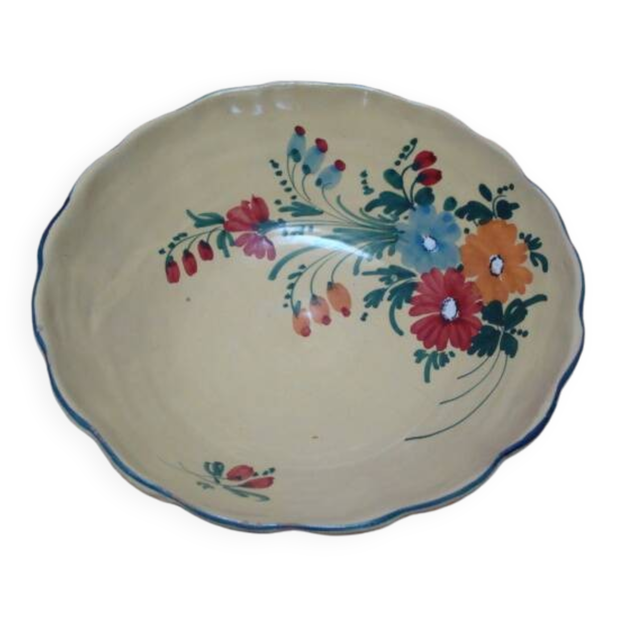 Vintage italian ceramic deep dish