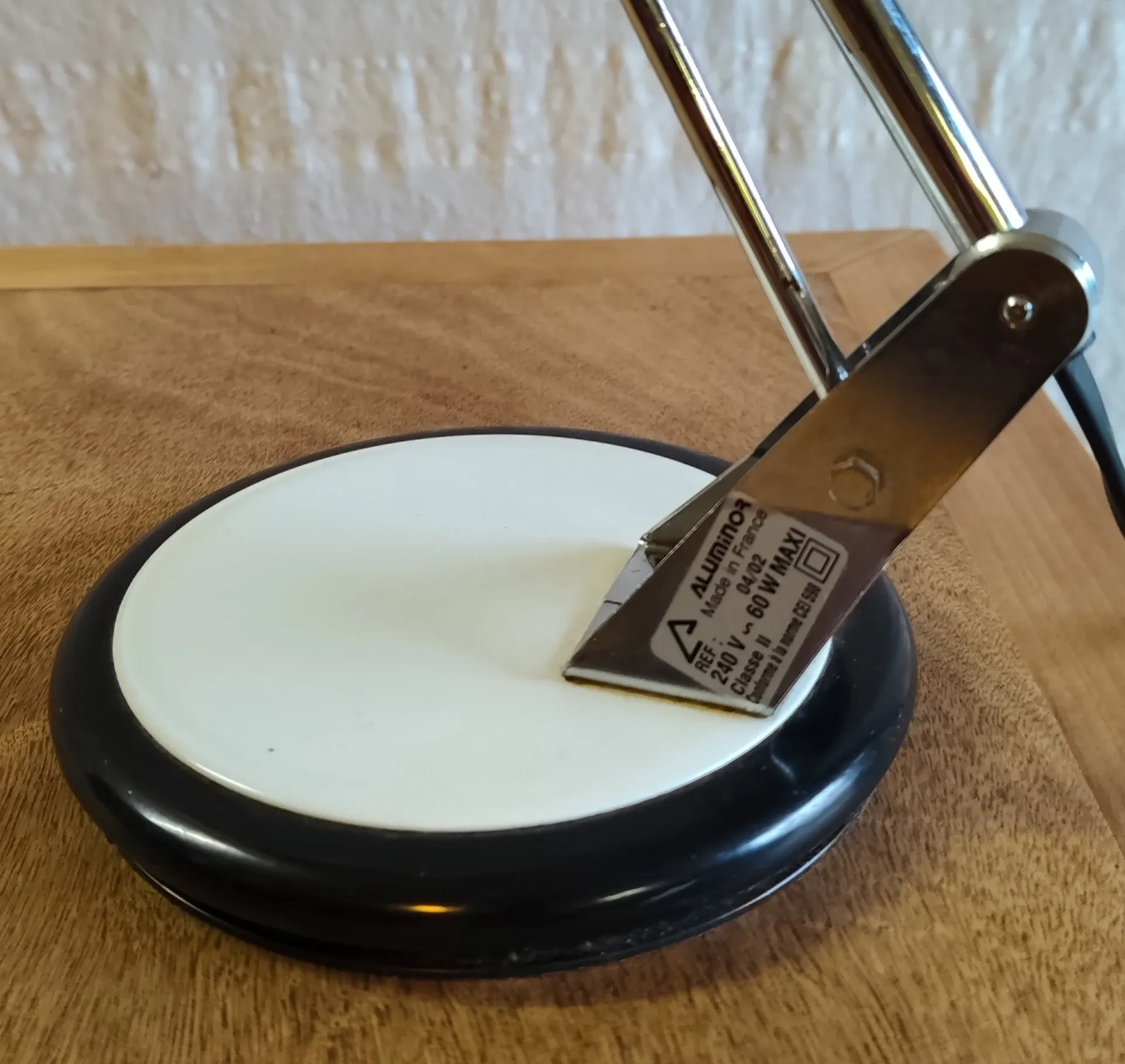 Articulated desk lamp by Aluminor (Fr.) - 1980s