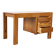 Solid elm desk by Roland Haeusler for Maison Regain