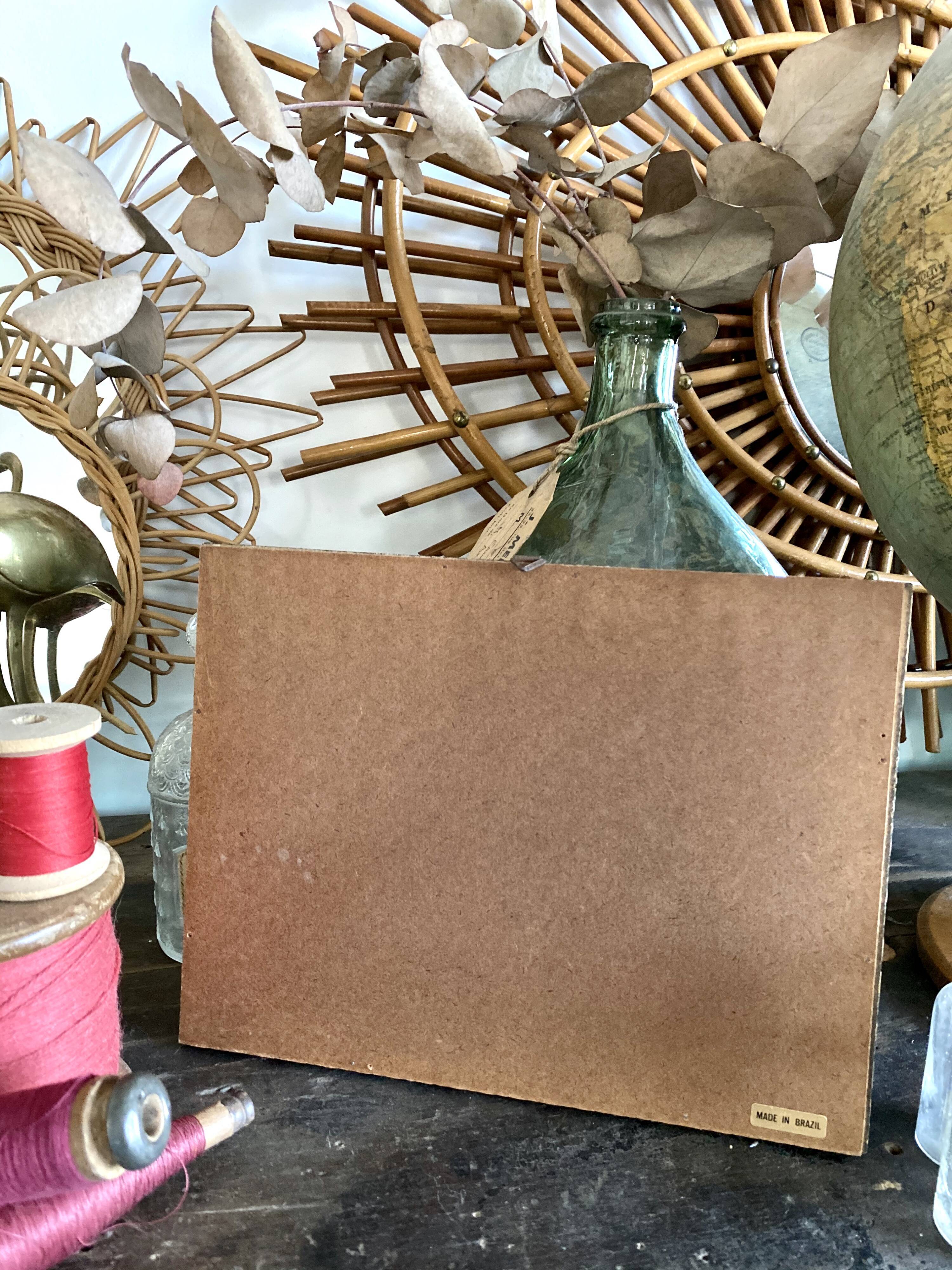 Naturalized butterfly frame