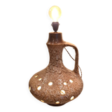 Ceramic lamp from the 1960s-1970s