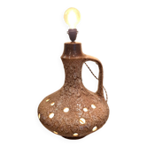 Lampe céramique année 1960-1970