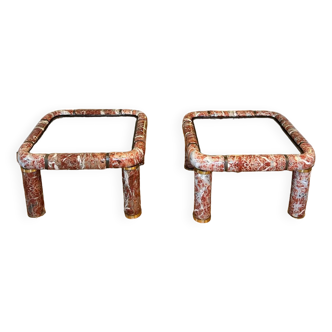 Pair of Tommaso Barbi tables