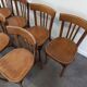 Chaises bistrot Baumann, lot de 10