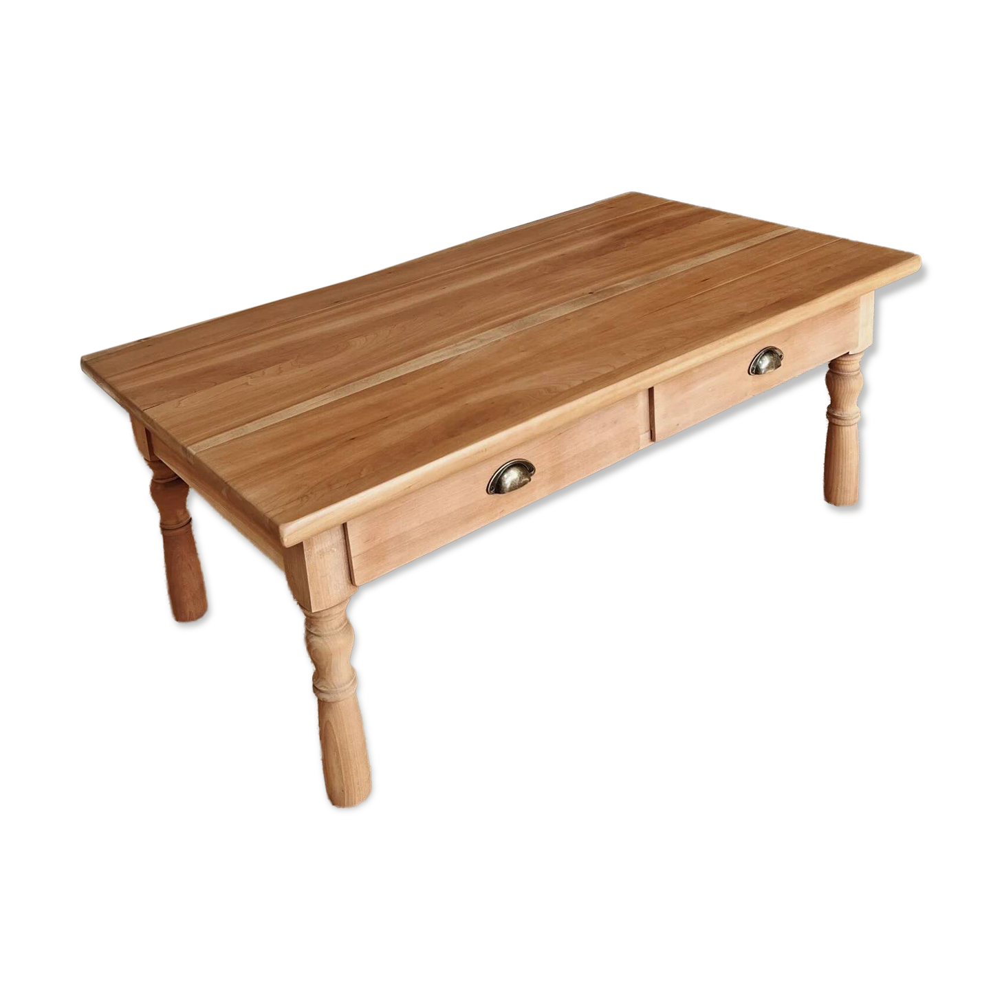 Renovated solid cherry coffee table