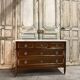 Commode de style Louis XVI en acajou