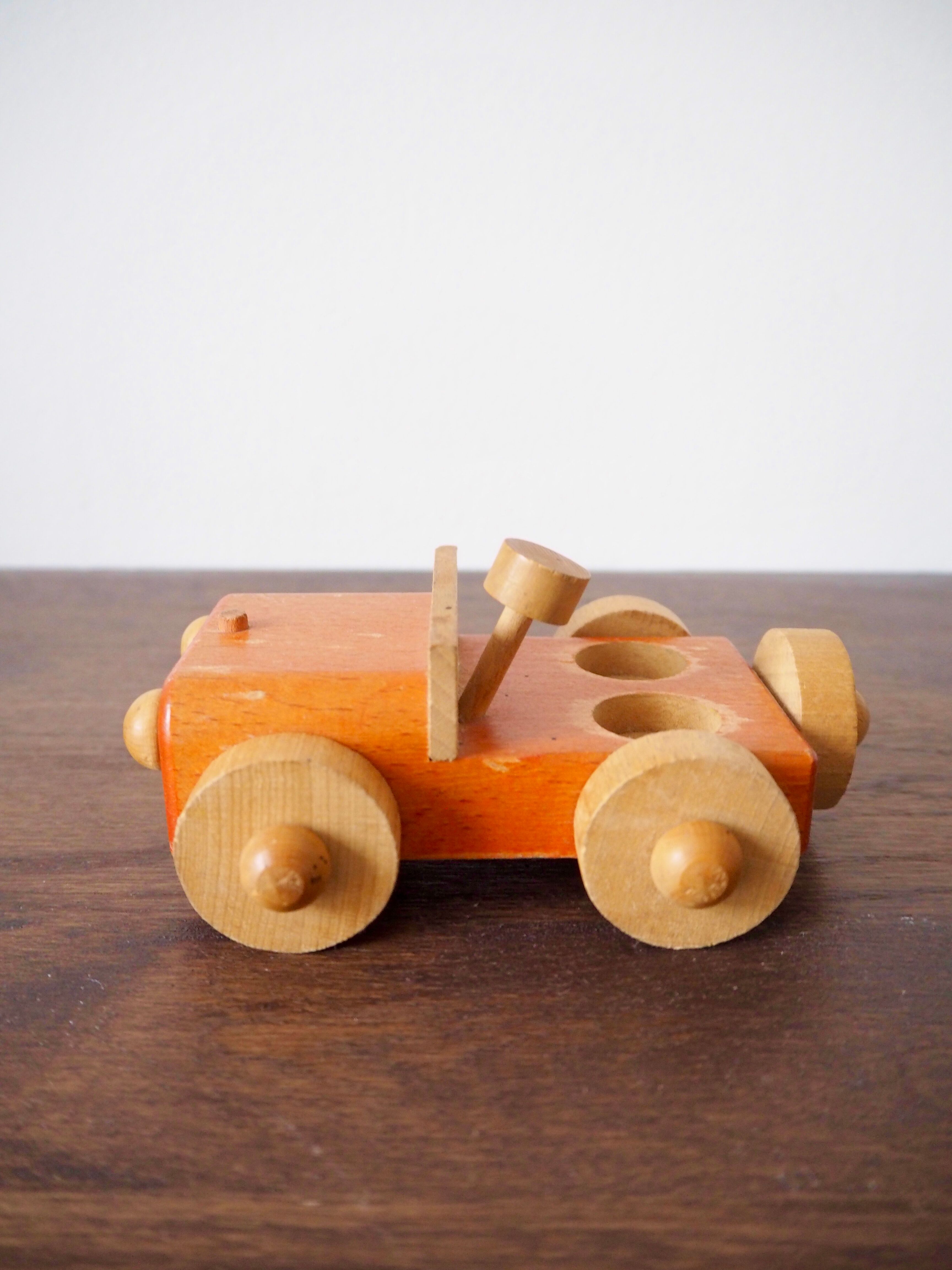 Small wooden car