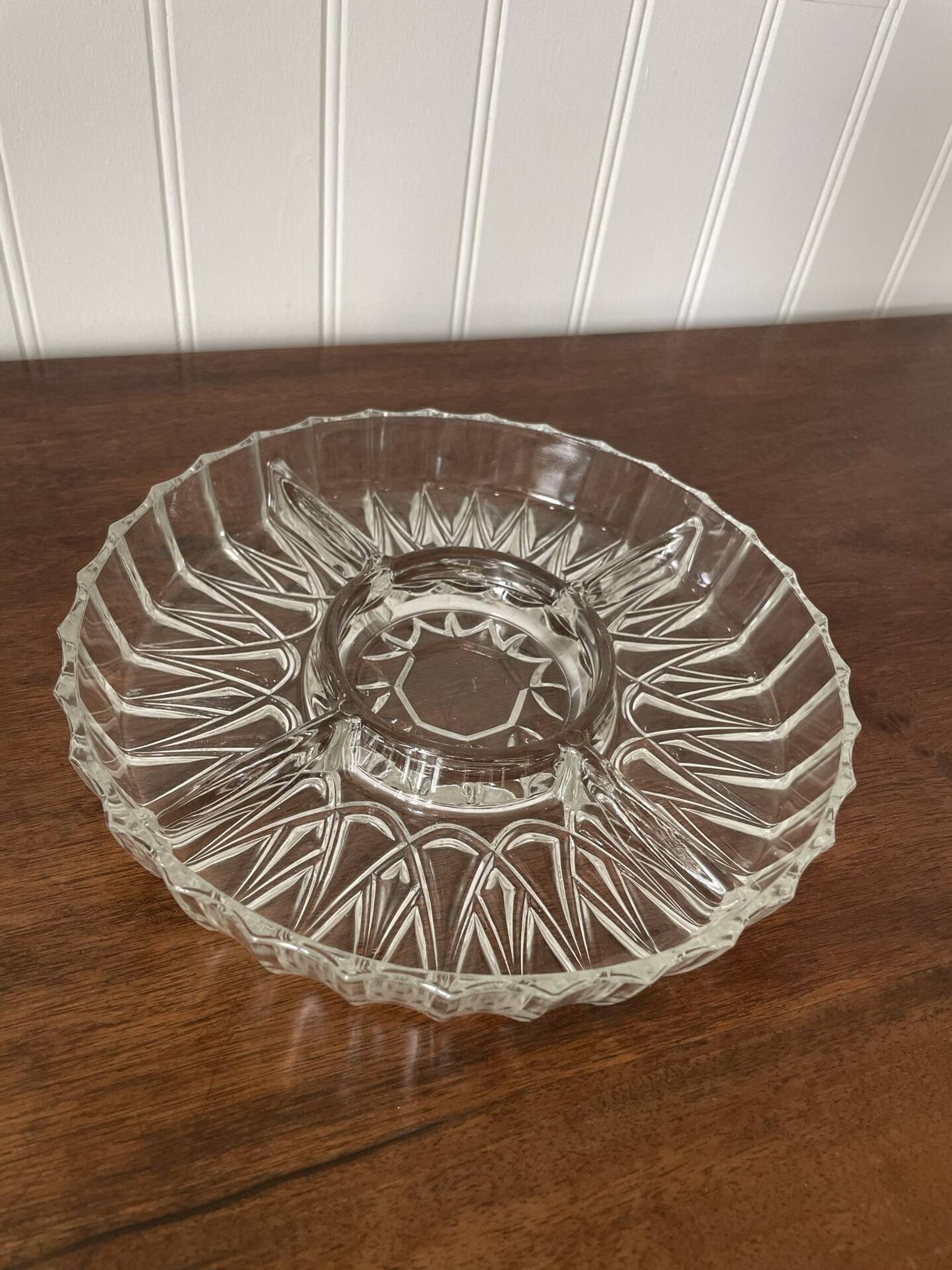 Glass dish made in France