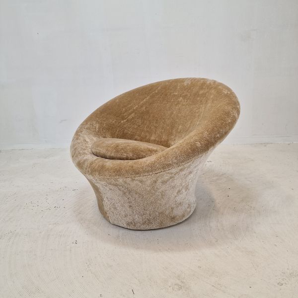Fauteuil et pouf Mushroom par Pierre Paulin pour Artifort, années 1960