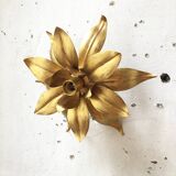 Old wall light flowered