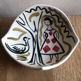 vacuum pocket ceramic 1950 Revernay vintage