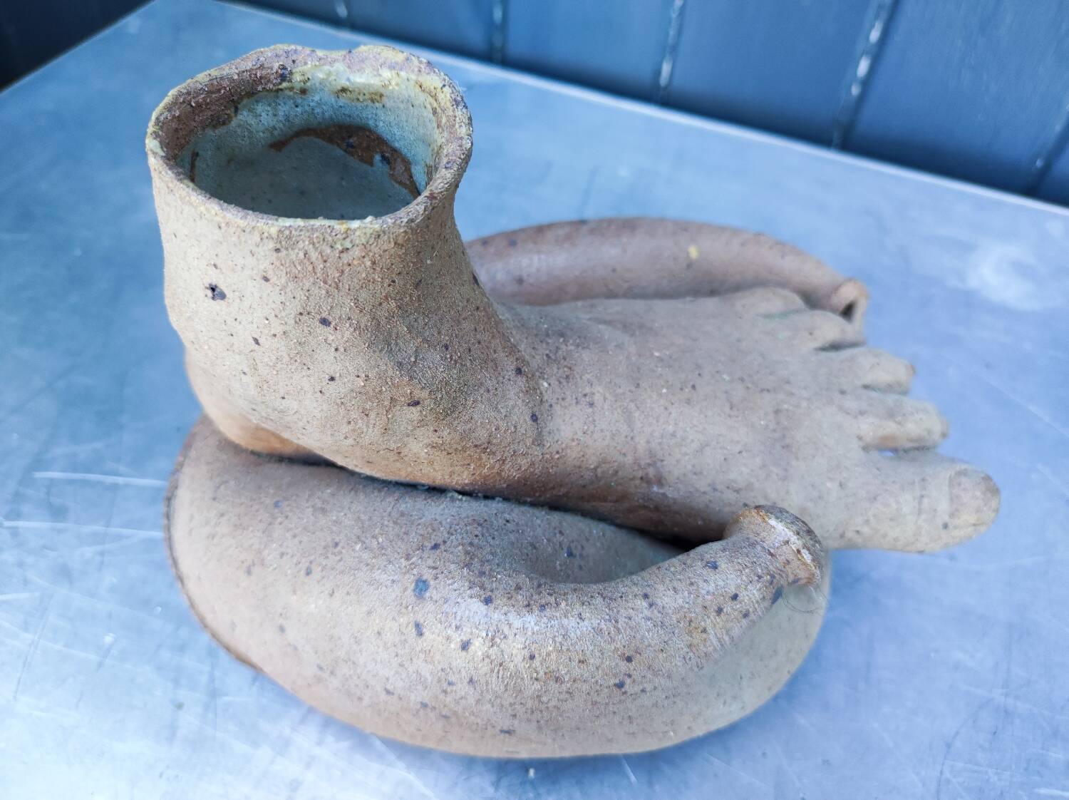 Vintage stoneware vase