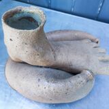 Vintage stoneware vase