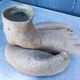 Vintage stoneware vase
