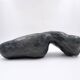 Nude sculpture in bronze-colored terracotta - Signed and dated
