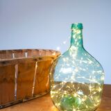 8-litre green demijohn