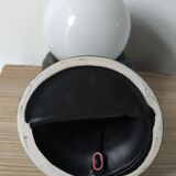 Ceramic and opaline hand lamp from the 70s-80s
